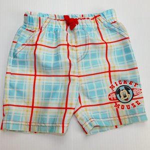 Disney Mickey Mouse Boys 6-12 Months Swim Trunks